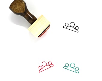 Family Wooden Rubber Stamp No. 499