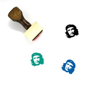 Che Guevara Holzstempel Nr. 4