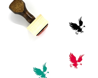Eagle Wooden Rubber Stamp No. 170