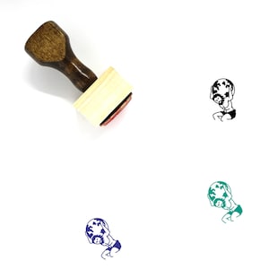 Atlas Wooden Rubber Stamp No. 12