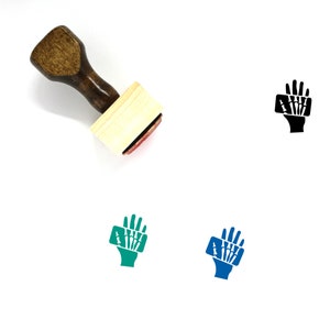 Finger Rochenholz Stempel Nr. 1