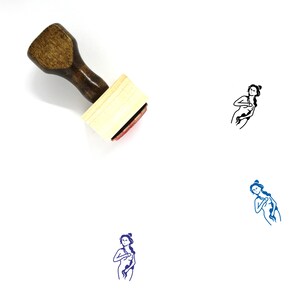 Aphrodite Wooden Rubber Stamp No. 2