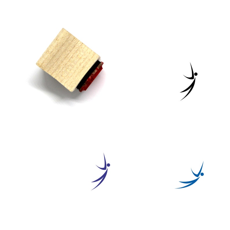 105 Fly Wooden Rubber Stamp No