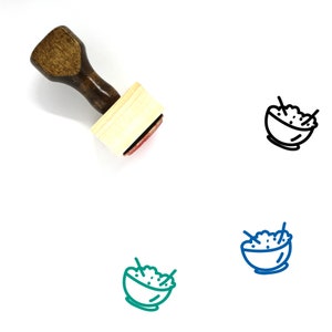 Sello de goma de madera de alimentos Nº 189