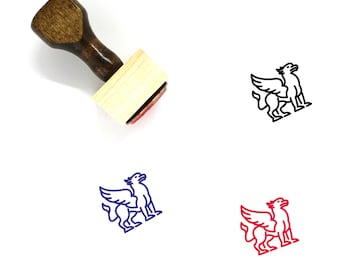 Griffin Holzstempel Nr. 10
