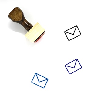 Umschlag Holz Stempel Nr. 165