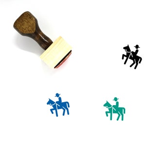 Cowboy Holzstempel Nr. 23