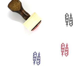 Feder Holzstempel Nr.157