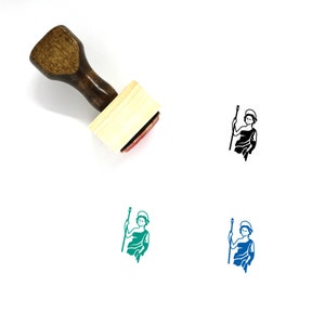 Hera Wooden Rubber Stamp No. 3