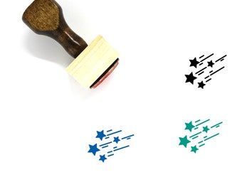 Bolide Wooden Rubber Stamp No. 2