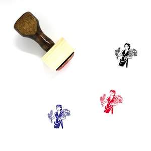Demeter Wooden Rubber Stamp No. 2