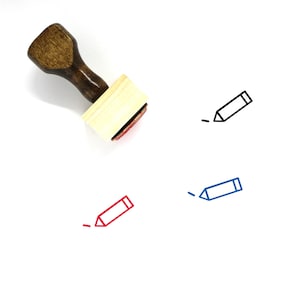 Edit Wooden Rubber Stamp No. 110