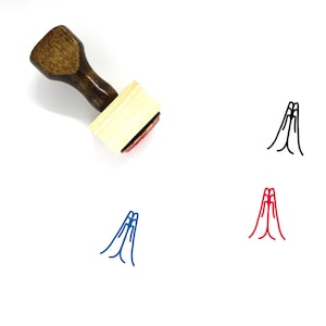 Namaste Wooden Rubber Stamp No. 1