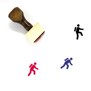 Climb Wooden Rubber Stamp No. 13