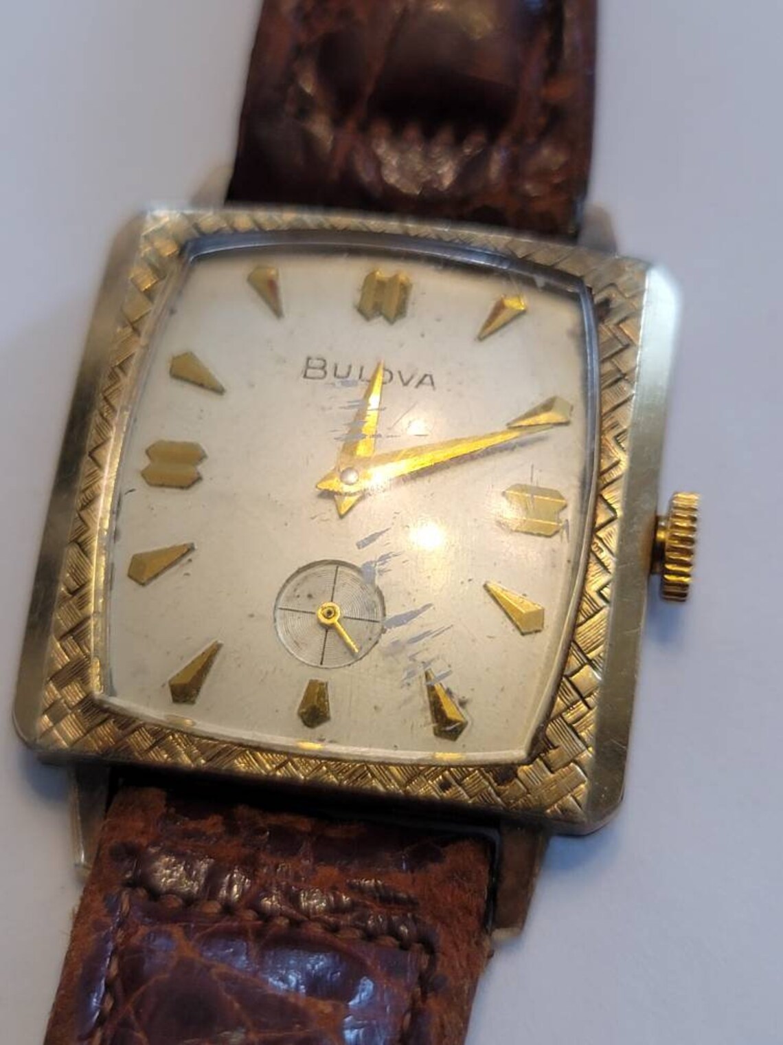 Bulova 11AF M31950's10K Rolled Gold PlateService Etsy