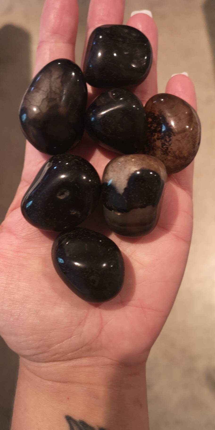 Variety of tumbled stones | Etsy