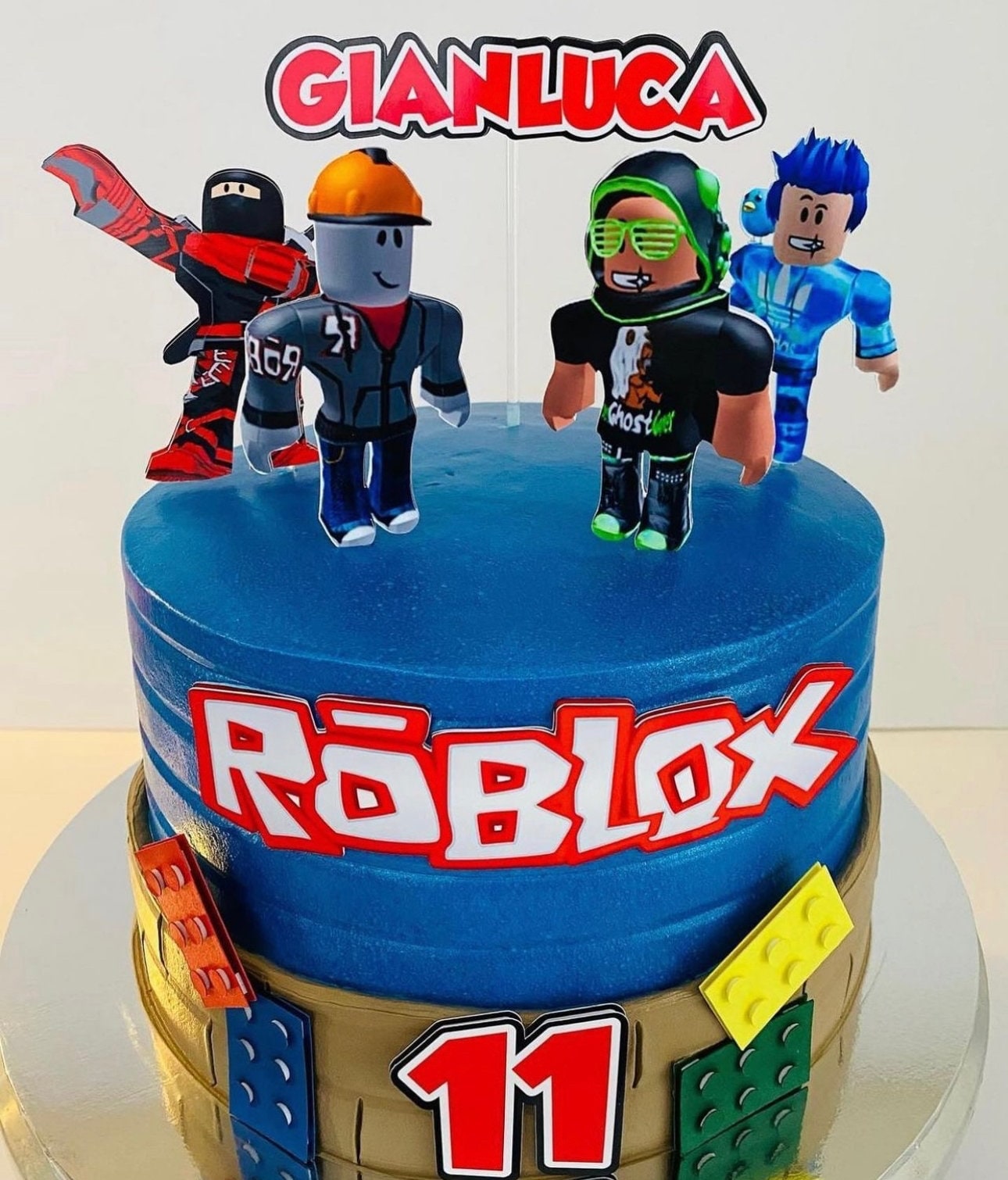 Custom ROBLOX Party Cake/12 Cup Cake Toppers Party Decor -  Portugal