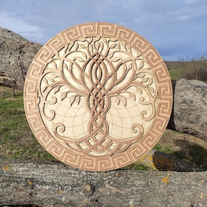 Large tree of life, tree of life, wooden tree of life, Celtic tree