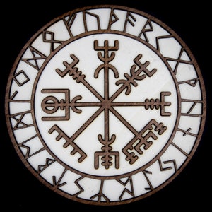 Viking compass, Vegvisir, Compass of vegvisir