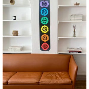 Chakra Wall Decoration – Spiritual Décor for Meditation – Zen Decoration – Art for Meditation – Energy Balance