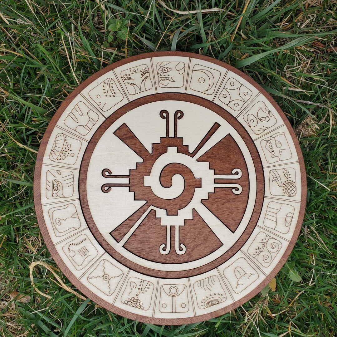Hunab Ku, Hunabku, Mayan Wooden Decoration - Etsy