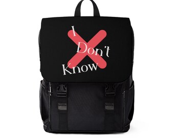 No conozco la mochila de hombro casual unisex