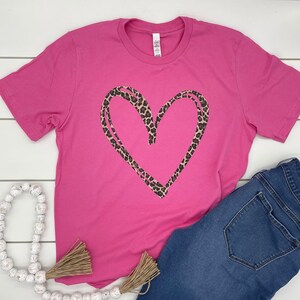 Leopard Valentine’s Day Heart