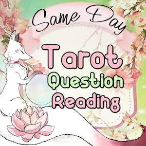 SAME HOUR • Question Psychic Reading • Same Day Tarot Read • 48 hours • Immediate Reading • TTC Reading • Psychic Read • Mp3 Psychic Reading