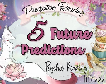 5 Future Psychic Predictions • Same Day Tarot Reading (Audio)