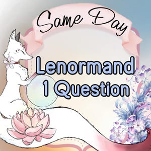 SAME DAY Lenormand Reading • Psychic Read • TTC Psychic Reading • Psychic Reading Love • Immediate Psychic Reading • Mp3 Psychic Reading