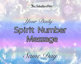 What is Your Spirit Number? • Same Day Reading Accurate