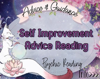 Self Improvement SAME DAY Psychic Reading •  Tarot Read • Remove Blockage • Change a Bad Habit • Oracle Advice Reading • Mp3 Psychic Reading