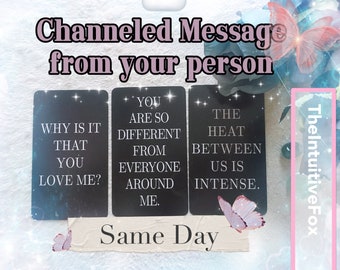 Same Hour Channeled Message Reading • Love & Relationships