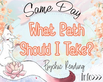 Decision Tarot Reading • Same Day Psychic Guidance