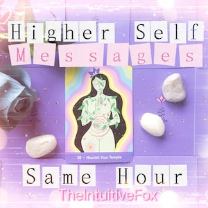 SAME HOUR • Daily Messages from your Higher Self • Channeled Message • Positive Messages • Same Day Reading • Immediate Reading • Ttc Read
