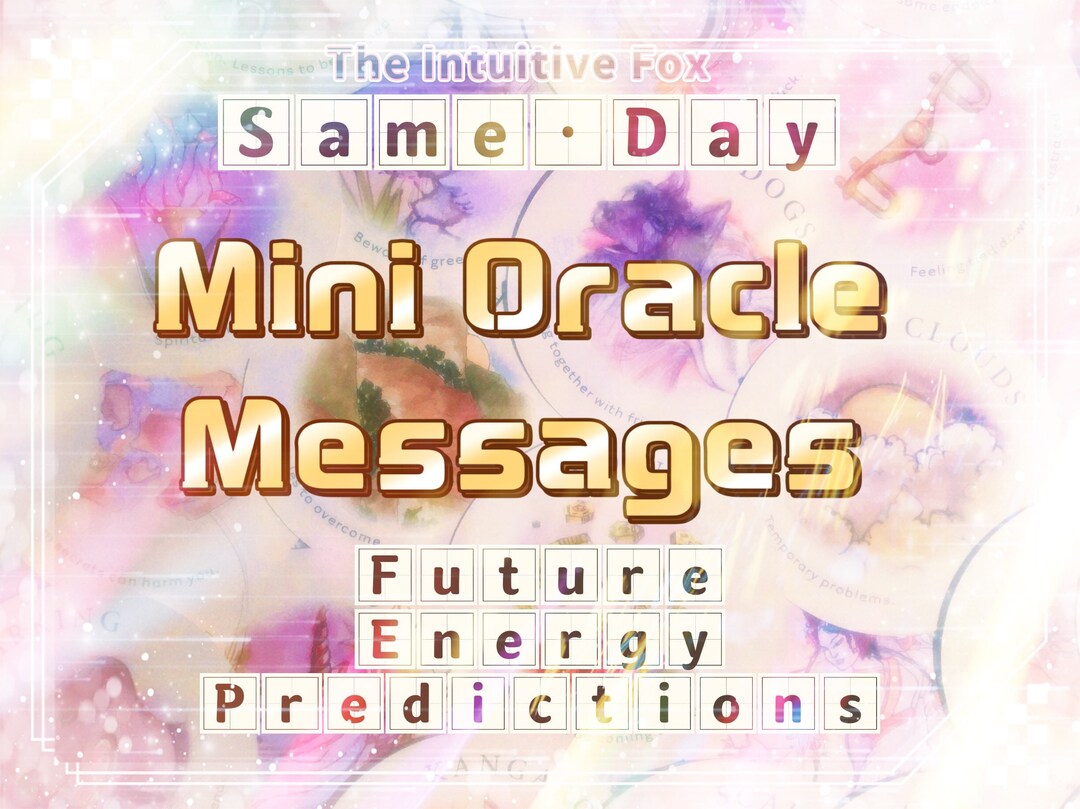 Predict My Message Future Prediction Message SAME HOUR Psychic Predict • TTC Prediction ...