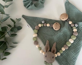 Stroller chain MR. HENRY - Sage/Brown