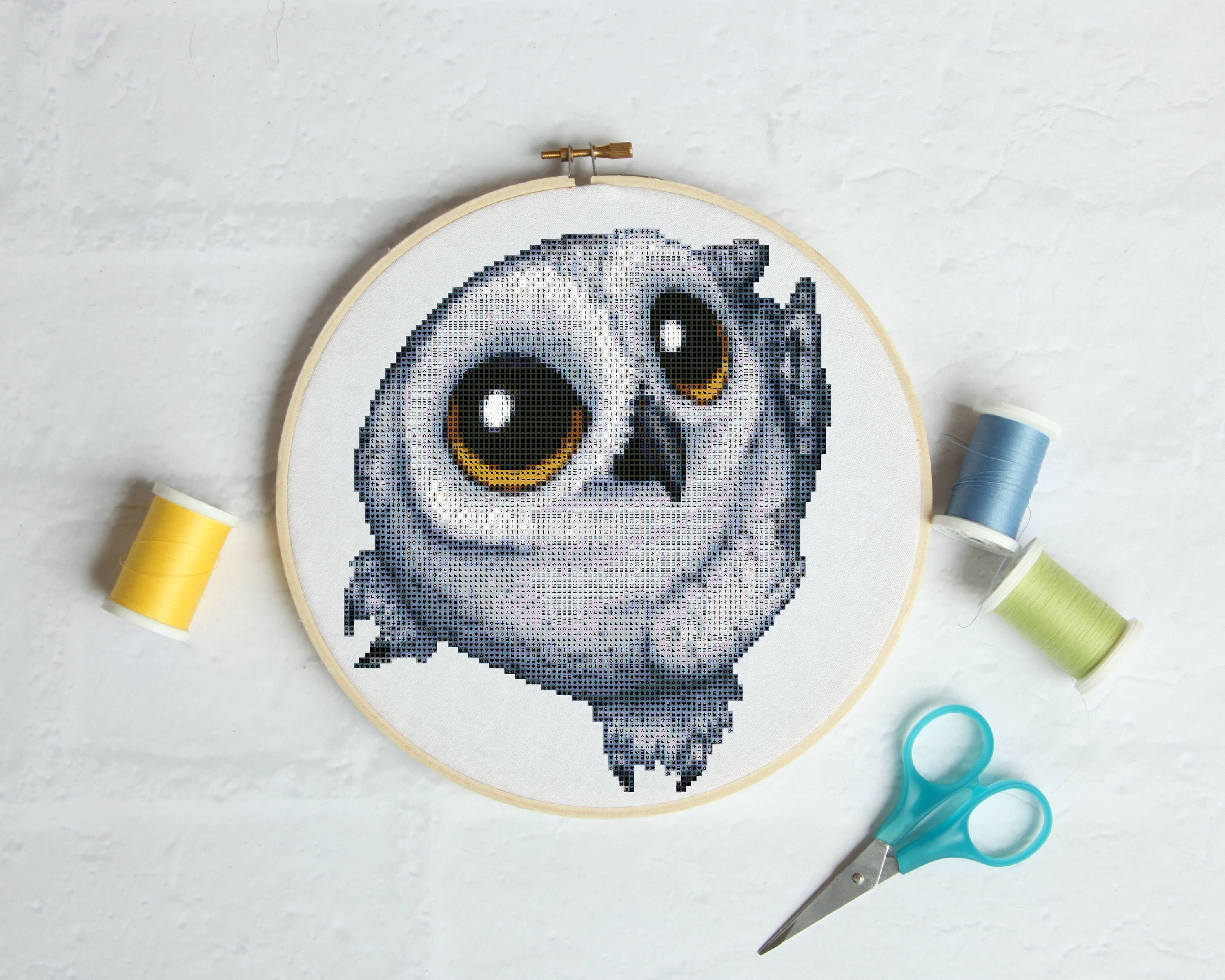 Harry Potter Owl cross stitch Pattern PDF Beginners cross | Etsy