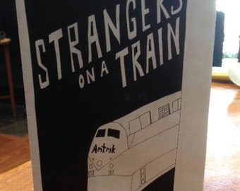 Fremde im Zug, Mini-Comic basiert eine Zugfahrt von Oakland nach Santa Barbara