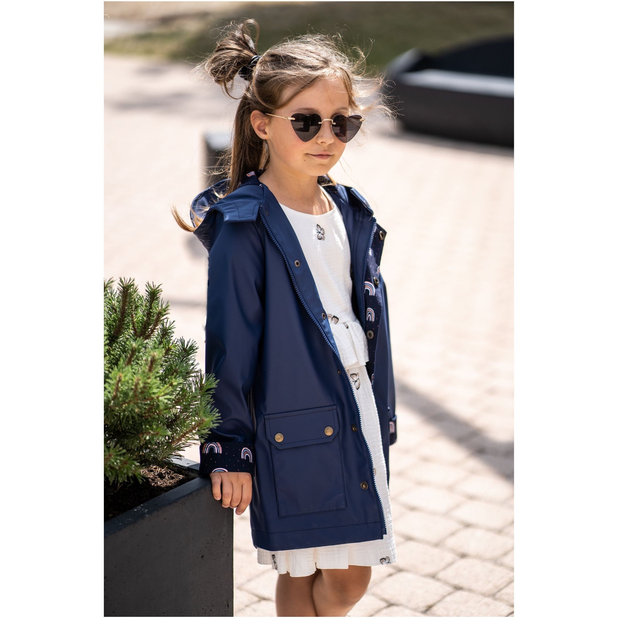 Black 152                  EU discount 66% KIDS FASHION Coats Fur Mango Long coat 