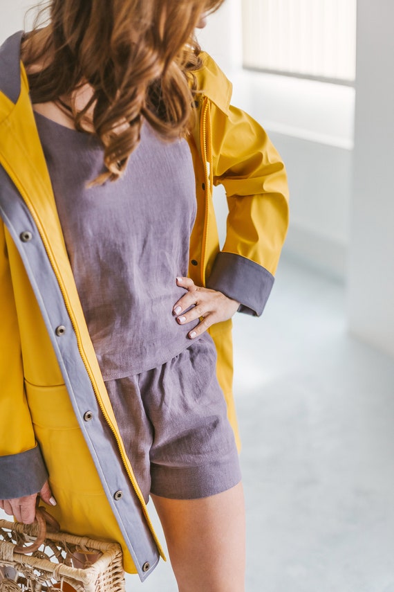 Vegan raincoat clearance