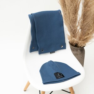 Thin children's hats, Denim children's hat and scarf, Hipster Beanie Rib, RIB hats, cotton hats, hats for spring