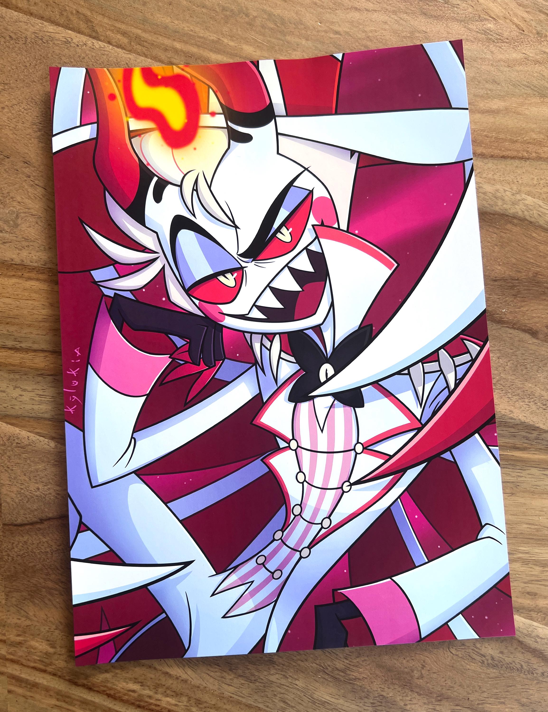 Lucifer hazbin hotel poster - Etsy 日本