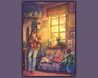 Sunset - print