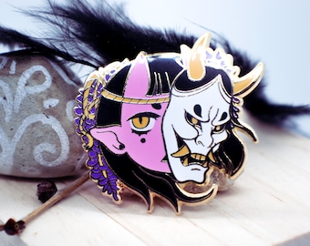 Oni - Yokai Emaille Pin