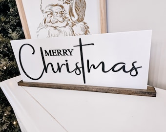 Merry Christmas Jesus Cross Wood Sign/ Farmhouse Chirstmas Sign/ Christmas Wood Sign/ Christian Christmas sign/ Jesus Christmas Sign