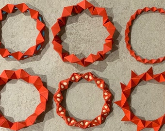 Origami Bracelet Design Digital Cut Files