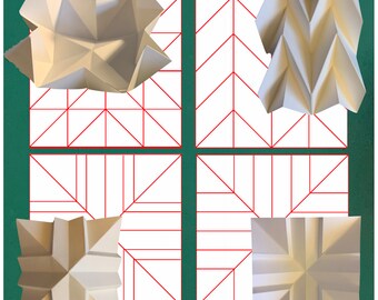 Origami Square Creative Folding Kit- Digital Score Files
