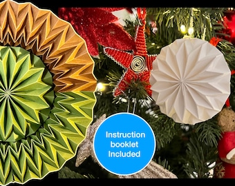 Origami Star of Bethlehem: Guided Paper Folding (Digital Download)