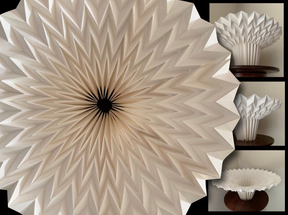 Download Origami Mandala Creative Folding Digital Download Svg Dxf Etsy